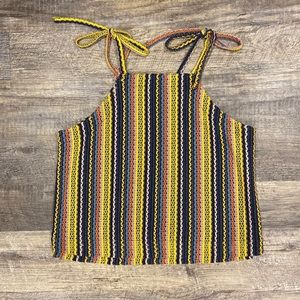 NWT Madewell Multi Color Tank Top (Texture & Thread)